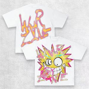 Custom Graphic Print Drop Shoulder <b>T</b> <b>Shirt</b> for Men <b>Oversize</b> Boxy Fit <b>T</b> <b>Shirt</b> <b>Plain</b> Heavyweight 100% Cotton Short Sleeve <b>T</b> <b>Shirt</b> - Product Image 4