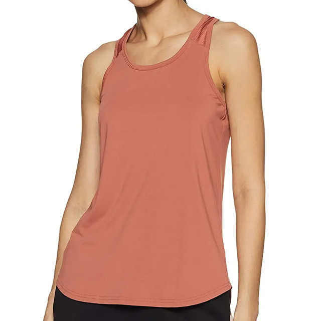 O Neck High Quality Sleeveless Tank Top Women's Tank Top Women Singlet Outwear Seamless Quick Dry Tank Top