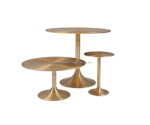 Premium Hotel Interior Metal Coffee <b>Table</b> for Commercial Use Coastal Design Christmas Furniture by Zahid Exports - Product Image 5