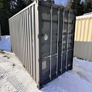 Conteneurs maritimes d'occasion 40 pieds High Cube, structure en acier robuste pour le stockage et le transport, unités durables résistantes au vent et à l'eau - Product Image 1