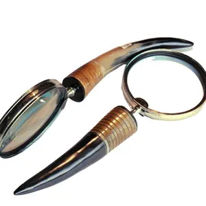 High Quality Brass Framed Handheld <b>Magnifying</b> <b>Glass</b> Premium <b>Magnifiers</b> on Sale Direct from Manufacturer - Product Image 1