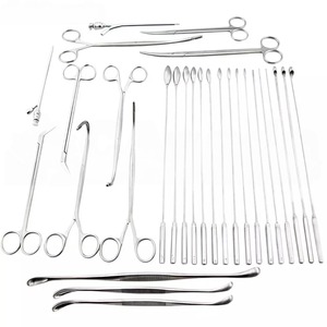 Farhan Products & Co, ensemble de 10 instruments de blepharoplastie C-ENT, acier inoxydable, réutilisables et stérilisables, certifiés CE/ISO - Product Image 1