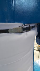 Lijadora de Madera Formahero SC-25 con Doble Colector de Polvo, Filtros de Bolsa Blancos, Marco Azul, Motor de 3.75kW, 200kg, Fácil de Operar - Product Image 6
