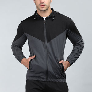 Custom Logo Active <b>Pullover</b> Cotton Polyester Pocket <b>Pullover</b> <b>Men</b> Tracksuit - Product Image 6