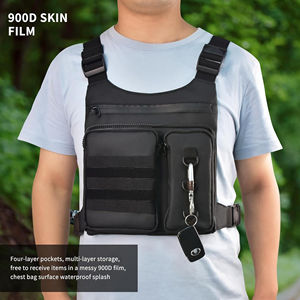 Sistema de Chaleco Táctico para Exteriores, Portaplacas Táctico, Chaleco de Seguridad, Chaleco Protector Táctico - Product Image 4