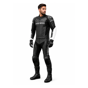 Traje de Motociclismo Deportivo Samroz de Una Pieza para Hombre con Armadura CE Extraíble, Resistente al Agua y al Viento para Todas las Estaciones, Traje de Carreras - Product Image 5