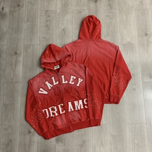 Sweat-shirt unisexe surdimensionné personnalisé, imprimé lettres brodées, en polyester tricoté, décontracté, automne, écologique, durable, OEM - Product Image 6