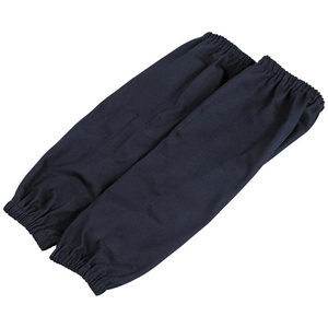 Manchons de protection noirs JNM résistants à la chaleur et aux flammes, pour le jardinage et le soudage, avec fermeture auto-agrippante, en coton FR perforé - Product Image 4