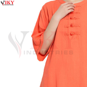 Tenue d'entraînement de combat personnalisée avec logo unique pour arts martiaux – Uniforme de Kung Fu pour femmes, best-seller - Product Image 4