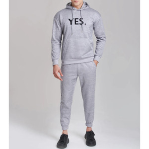 Conjunto de Chándal Unisex con Capucha de Forro Polar Liso, Estilo Casual, al por Mayor, Diseñado para Compradores Globales por Fábricas de Confianza - Product Image 4