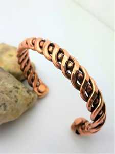 Unique Design Handmade Hammerd Copper <b>Bracelet</b> by glowin fashion - Product Image 6