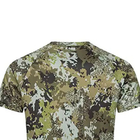T-shirt de chasse pour homme, léger, respirant, coupe-vent, été, softshell, avec imprimé forêt