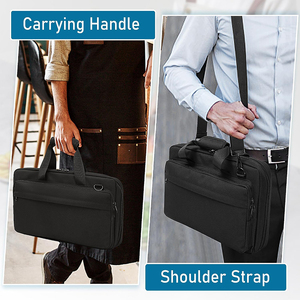 Sac à couteaux de chef 900D, étui de rangement pour couteaux robuste avec 20 compartiments, poches en filet, porte-outils de cuisine portable pour chefs - Product Image 5