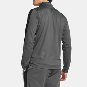 Conjunto Deportivo Ligero para Hombre, Diseño 2 en 1, Color Gris, Chaqueta y Pantalones Deportivos con Bolsillos Laterales, Ropa de Otoño - Product Image 4