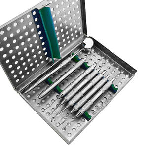 ชุดเครื่องมือทำความสะอาดฟันคุณภาพสูง 7 ชิ้น ชุดอุปกรณ์พรีเมียม CE ISO 9001 RTSIC โดย Dentavex - Product Image 2