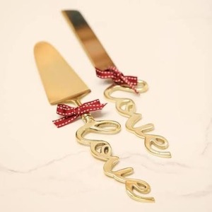 Modern Metal <b>Cake</b> <b>Server</b> Collection Premium Dessert Presentation Essentials - Product Image 1