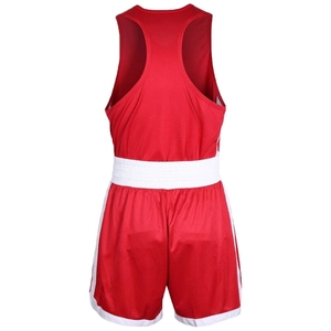 Conjunto de Jersey y Pantalones Cortos de Boxeo Personalizados para Hombre, Uniforme de Combate Transpirable para Entrenamiento en Gimnasio y Presentaciones en el Ring - Product Image 4