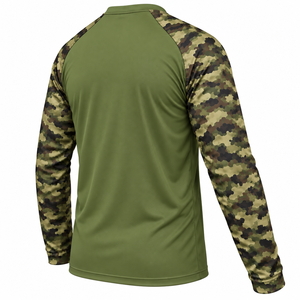 Camisa de Pesca para Hombre con Logotipo Personalizado, Protección UV, Ropa de Trabajo para Exteriores, Mangas Estampadas, Camisa Deportiva Personalizada para Hombre - Product Image 6