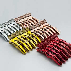 Pinces de coiffure personnalisées avec logo d'usine, pinces crocodiles, outils de barbier, accessoires de barbier - Product Image 5