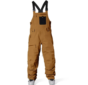 Combinaison de ski unisexe imperméable grande taille coupe-vent pour snowboard, vêtement de sport zippé écologique -Tex à capuche en polaire - Product Image 1