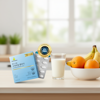 K-Healthy OEM/ODM Tabletas de Vitaminas y Minerales Complejos Personalizadas para Adultos, Apoyo a la Densidad Ósea, Magnesio, Algas Marinas, Calcio, Vitamina D3, 120 Unidades