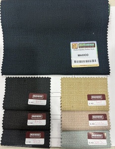 Premium Lightweight Woven Viscose Polyester Blend <b>Fabric</b> Wrinkle Resistant Solid Slub Stretch Dot Boys Suits Garments - Product Image 5