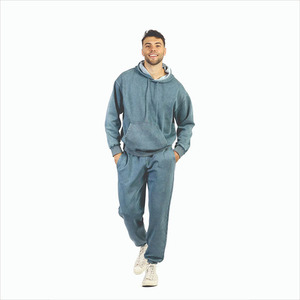 Servicio OEM, Hecho en Pakistán, Conjuntos Deportivos Unisex de Otoño, Elegantes, Sólidos, Casuales, Ecológicos, de Peso Medio, Personalizados, Mezcla de Nailon/Algodón - Product Image 1