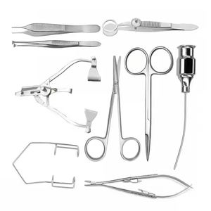 Steel Manual Tracheostomy Surgical Instrument Complete Surgical Kit for Tracheostomy Procedures Medical by <b>Blush</b> Surgical - Product Image 1