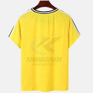 บริการ OEM เสื้อยืดผู้ชายสั่งทำพิเศษ โพลีเอสเตอร์/คอตตอน เป็นมิตรกับสิ่งแวดล้อม ระบายอากาศได้ดี ทรงหลวม ราคาโรงงาน แห้งเร็ว - Product Image 2