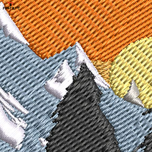 Prix d'usine, conception personnalisée, patchs brodés pour serviettes, badges adhésifs à bordure Merrow, haute qualité, pour vêtements d'extérieur, chapeaux et vêtements - Product Image 4