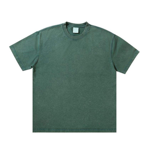 T-shirts décontractés pour hommes, surdimensionnés, 100% coton respirant, écologiques, confortables, à manches courtes, col rond, 250g, prix avantageux - Product Image 6
