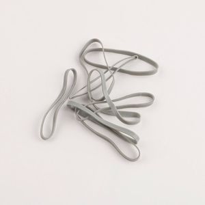 Élastiques à cheveux TIETYP, bandeaux en caoutchouc élastique, couleur unie, minimaliste, moderne, usage quotidien, pour femmes, emballage en carton, fabriqué en Corée - Product Image 3