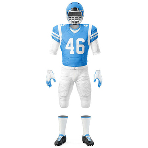 Groothandel op maat gemaakte American football uniformen, hoge vraag, lichtgewicht sportkleding, American football shirts set - Product Image 4