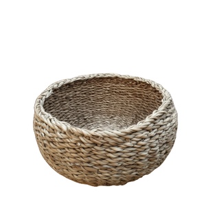 2026 Model New Seagrass Handmade Laundry <b>Basket</b> Made in Bangladesh and Eco Friendly <b>Basket</b> Simple Design <b>Basket</b> - Product Image 2