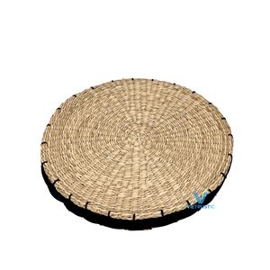 Premium Collection Water Hyacinth Ottoman Handmade Floor <b>Cushion</b> Natural Fiber Home Accessories OEM ODM - Product Image 6