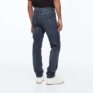 Pantalones Vaqueros de Mezclilla para Hombre, Corte Recto, Estilo Casual, Algodón de Peso Medio, Lavado a la Piedra, para Invierno |   Ecológico y Vintage - Product Image 6