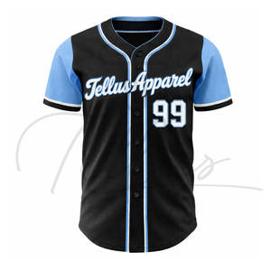 Uniforme de baseball de qualité supérieure, best-seller, personnalisez votre propre design, logo, nom d'équipe personnalisable, léger, séchage rapide, sport - Product Image 1