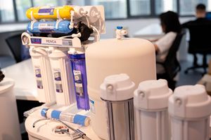 Sistema de Filtración de Agua Portátil de Ósmosis Inversa RO de 100G y 5 Etapas, Ecológico, Purificador de Agua RO Eléctrico y Manual para Hogares - Product Image 5