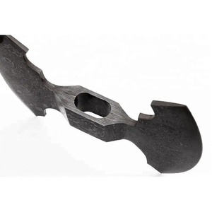 Hacha Jexmoo Personalizada Hecha a Mano con Cabeza de Acero de Damasco de Primera Calidad con Patrón Trenzado y Funda de Cuero, Regalo para Papá - Product Image 5