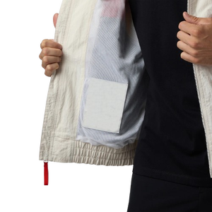 Custom Logo Breathable Front Zipper Windbreaker Jacket Crinkle Memory Fabric For Outdoor Windbreaker Jacket - Product Image 6