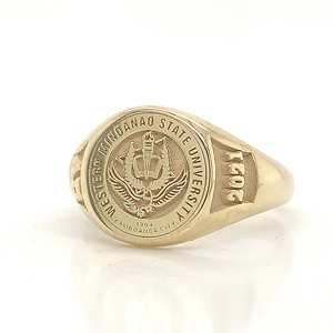 Anillo Escolar BOJ 077, Anillo Universitario y de Colegio, Anillo de Graduación para Mujer, Anillo Personalizado con Año de Graduación, Anillo en Oferta a Bajo Precio - Product Image 1