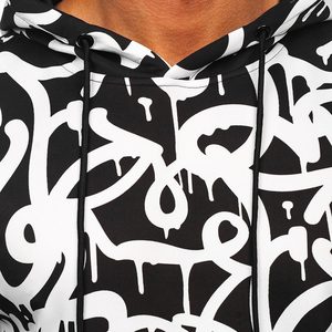 เสื้อฮู้ดพิมพ์ลายแบบซับลิเมชั่นสำหรับผู้ชาย พรีเมียม สั่งทำได้ พิมพ์ลายได้ทั่วตัว เสื้อฮู้ดแฟชั่นลำลอง ขายส่งจากโรงงาน - Product Image 6