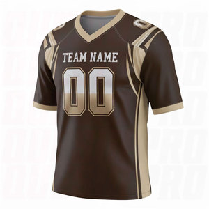 Uniforme de Fútbol Americano Sublimado Personalizable, Tela Transpirable, Posición del Logotipo Frontal, para Entrenamiento, Partidos y Juegos - Product Image 3