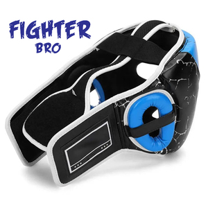 Casque de boxe robuste en cuir artificiel pour MMA, Muay Thai, entraînement professionnel - Product Image 1