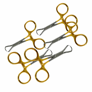 Stainless Steel Manual Reusable High Quality Autoclave Safe Dissecting Surgical Dressing Forceps Medical Scissors <b>Instrument</b> Set - Product Image 2