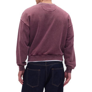 Sudadera Corta de Algodón 100% para Hombre, Estilo Casual y Holgado, Venta al por Mayor para Fabricantes, OEM - Product Image 4