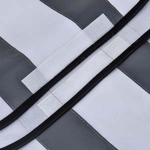 Gilet de sécurité réfléchissant en polyester 100% imperméable, classe 2, haute visibilité, couleur personnalisée, avec poche, pour l'hiver - Product Image 4