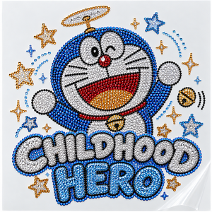 Custom <b>Rhinestone</b> Transfer Sheet Heat Press Crystal Applique for Clothing Garments DIY Fashion Decoration - Product Image 5