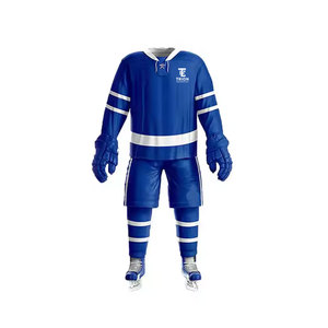 Uniforme de hockey sur glace de haute qualité, vêtements d'équipe, uniforme de hockey sur glace 100% polyester, uniforme de hockey sur glace léger - Product Image 1