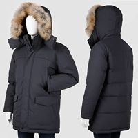 Veste matelassée unisexe réversible coupe-vent à col montant personnalisé en toile enduite de polyester de haute qualité pour l'hiver